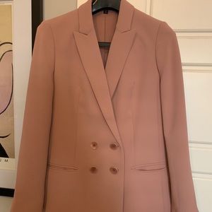Express Double Breasted Boyfriend Blazer
